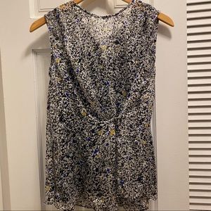 Reiss sleeveless blouse with cami US sz 0